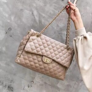 Leather Bag Bolsos De Mujer Hobo Bags Plaid Crossbody Bag For Women - Image 3