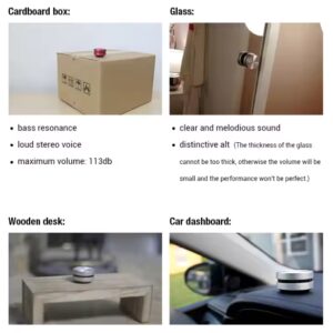 Turns Anything to Speaker Dura MOBI Portable Mini TWS Waterproof Wireless Speakers Metal Bone Conduction Speaker - Image 6
