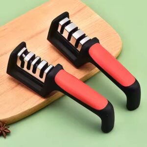 Household kitchen iron sharpener with suction cup sharpening tool, sharpening stone - Image 7