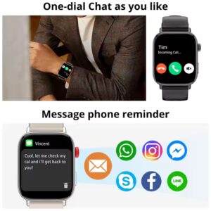 COLMI C8 Max BT Calling Smart Watch 1.93" inch Big Touch Screen Health Fitness Monitor New Series Smartwatch for Men and Women - Image 4