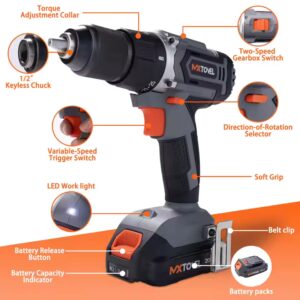 Wholesale Variable Speed 20V Lithium Battery Power Portable Cordless Drill - Image 7