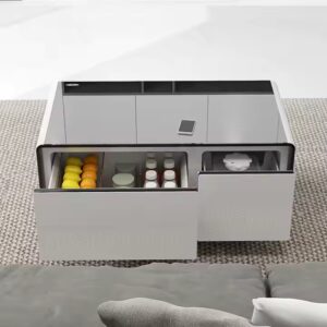 Living room smart furniture smart coffee table multifunctional refrigerator tea table fridge with wireless charging - Image 6