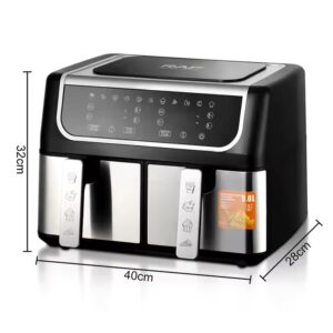RAF Smart Digital Multi-Purpose Oil Free Split Design Easy-clean Electric Air Fryer - Image 7