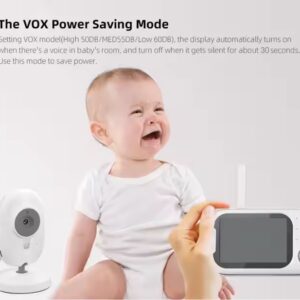 ABM600 ABM101 Pet Kids Baby Waching Camera Babyfoon Met Camera Monitor Para De Bebe Wireless Audio Video Baby Monitors With Came - Image 7