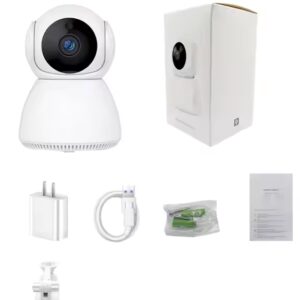 V380 VRT-Q9 PTZ WiFi Home Security Wireless Camera Blink Night Vision Motion Detection Tracking Baby Monitor - Image 3