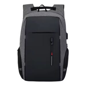 High Quality Hot Sale Fashion Simple Waterproof Compartment USB Charging Business Travel Laptop Backpack For Men - Image 4
