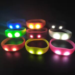 LED Flashing Wristband Wrist Band Control Bracelet Sound Activated Glow Bracelet for Party Clubs Concerts Party Supplies - Image 7