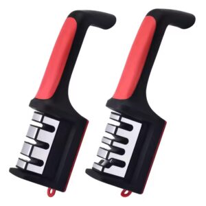 Household kitchen iron sharpener with suction cup sharpening tool, sharpening stone - Image 3
