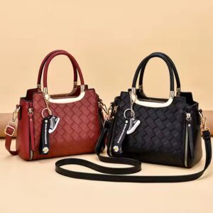 A Main Femme Cross Bags Woman's Shoulder Bag PU Leather Crossbody Bag For Ladies - Image 1
