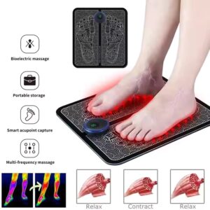 Feet Muscle Stimulator Massage Mat Electric Vibrating EMS Electric Foot Massager - Image 3