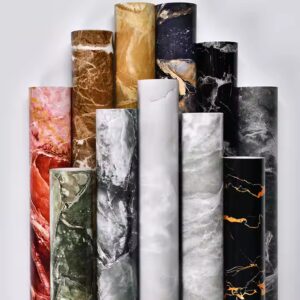 Vinyl Marble Wallpaper Self Adhesive Marble Sticker Pvc Wall Paper Rolls Wall Coating For Home Decor - Image 3