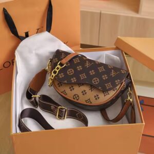 famous brands Pu Leather cross body luxury designer brand bags Purses and handbags - Image 1