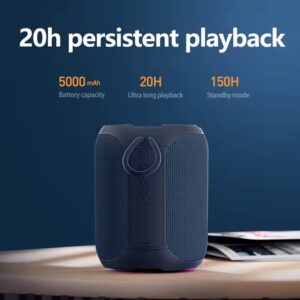 A8 Pro speaker outdoor portable 40W subwoofer high volume waterproof portable desktop bt wireless speaker - Image 5