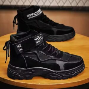 Men's Shoes Spring And Autumn New High Help Shoes Men - Image 3