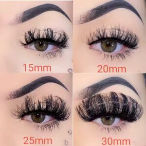 15--30mm fluffy faux mink lashes private label fluffy lash strips vendor false lashes packaging boxes - Image 7