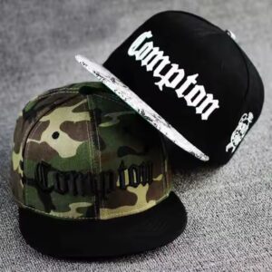 Custom Embroidery Logo Unisex 100% Cotton Flat Bill Hip-hop Hat Gorras Casual Sports Snapback Cap - Image 3