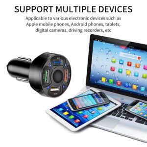 multi 4 Port 7A QC 3.0 Carregador Chargeur Cargador Rapido Cellular Oraimo Fast Charger Smartphone Mobile Phone Car USB Charger - Image 5