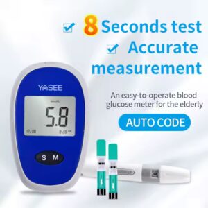 Electronic Blood Glucose Meter Glucometer Blood Glucose Monitor With Free Test Strips - Image 4