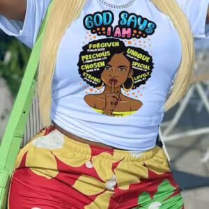 Fashion Brand Funny woen's short sleeve T Shirts Streetwear tees Graphic Design digital print T-shirts For women - Image 5