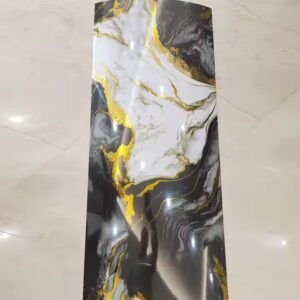 PVC vinyl peel and stick marble waterproof 3d wall tiles decal sticker for wall - Image 6