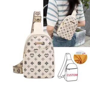 Travel Bags Casual Cross Body Chest Bag Custom Logo Lady Fashion Summer Shoulder Purses For Woman - Image 1