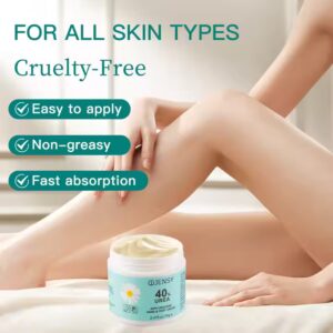 Foot care cream for cracked heels exfoliating anti crack peeling dead skin removal foot repair whitening urea foot cream - Image 6