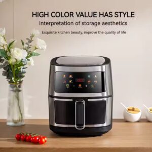Best hot mini rack air fryer without oil smart Stainless steel digital air fryer - Image 3