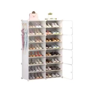 Space Saving 8 Tiered Black PP Customized Shoes Shelves Display Racks - Image 3