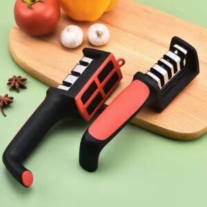 Household kitchen iron sharpener with suction cup sharpening tool, sharpening stone - Image 5