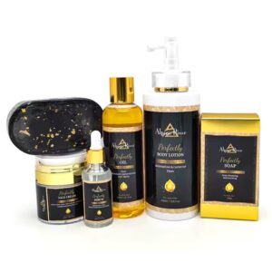 luxury organic vitamin c body lotion care products Repair face cream skin care set - Image 7