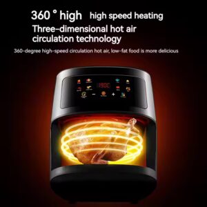 Best hot mini rack air fryer without oil smart Stainless steel digital air fryer - Image 6