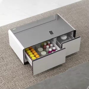 Living room smart furniture smart coffee table multifunctional refrigerator tea table fridge with wireless charging - Image 5