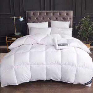 Comforter sets bedding winter white velvet duvet bed quilts blanket luxury hotel high quality - Image 4