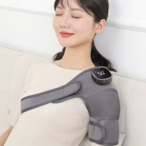 Knee Warm Pad Rechargeable Warm Therapy Knee Heating Massager with 5 Levels Heating for Circulation Joint Relax Pain Relief - Image 5