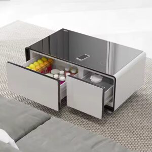 Living room smart furniture smart coffee table multifunctional refrigerator tea table fridge with wireless charging - Image 7