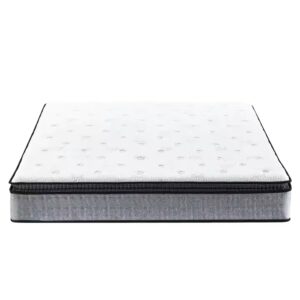 Hot Selling Euro Luxury King Queen Size Custom Spring Memory Foam Latex Hybrid Pillow Top Mattress Compressed In A Box For Hotel - Image 5