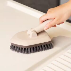 Telescopic Pole Scrub Floor Brush Bristle BathroomTile Brush Cleaning Long Handle Plastic Floor Cleaning Scrub Brush Ceiling - Image 4