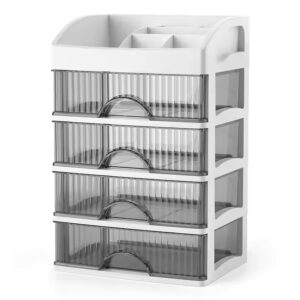 Choice Fun Desktop Large Capacity Shelf Acrylic Cabinet Cosmetics Jewelry Organizer Makeup Rotating Storage Box - Image 5