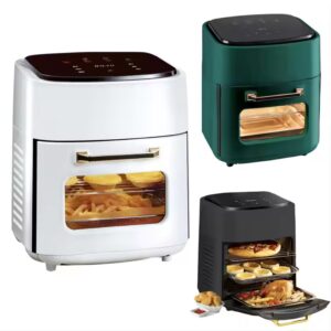 Existing stock Home Health Large capacity 15L kitchen Home Air Fryer 3-in-1 Electric digital smart with viewing window - Image 6