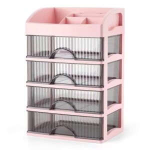 Choice Fun Desktop Large Capacity Shelf Acrylic Cabinet Cosmetics Jewelry Organizer Makeup Rotating Storage Box - Image 6