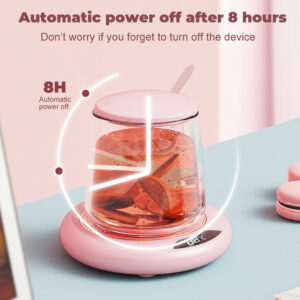 Smart Coffee Cup Warmers Electric 3-speed Temperature Mug Warmer Cup Heater Smart Electric Beverage Warmer Heating Coaster - Image 4