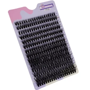 14 Rows 280 Clusters 40D Mix 9-16mm Cluster Lashes Extension Natural Thick Fake Eyelash 3D Strip Individual Lashes - Image 4
