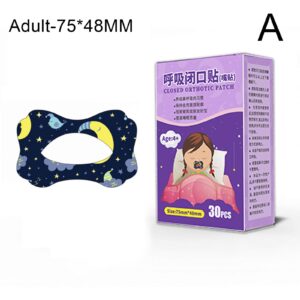 30Pcs/Box Anti-Snoring Stickers Children Adult Night Sleep Lip Nose Breathing Improving Patch Mouth Correction Orthosis Tape - Image 4