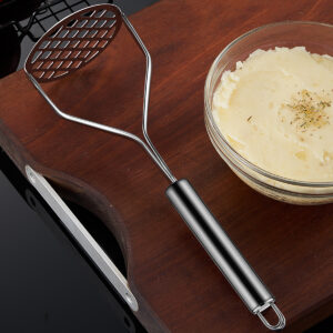 Stainless Steel Potato Mashers Ricers Masher Puree Purple Sweet Potata Pumpkin Grater Makers Tools Crusher Kitchen Acceesories - Image 6