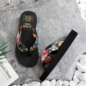 Women Summer EVA Slipper Bohemian Satin Ribbon Female Flip Flop 2024 Beach Simple Leisure Ladies Shoes Sandal Chaussure Femme - Image 5