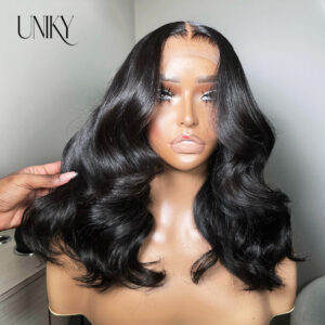 Body Wave 4x4 Transparent Lace Front Bob Wig 13x4 Human Hair Wigs 180 Short LooseBody Wave TPart Lace Frontal Bob Wigs For Women - Image 4