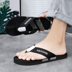 Men Flip Flops Summer Anti-skid Outdoor Breathable Beach Slippers Casual Household Casual Shoes Quick Dry Comfort Sandals - Image 5