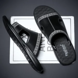New Summer Fashion Anti-Slip Slippers Beach Shoes Brand Flip Flops Soft Men Sandals - Image 5