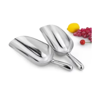 4-Size Aluminum Alloy Ice Shovel Scoop Multifunctional Grain Coffee Beans Bar Cube Scraper Measuring Spoon Kitchen Accessories - Image 3