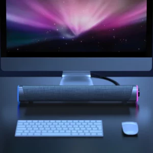 New Wireless Wired Computer TV Stereo Speakers 4D Surround Soundbar Subwoofer Sound Bar FM Radio LED For Laptop PC Theater Aux - Image 6